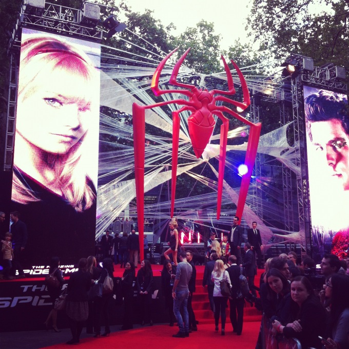 Amazing Spiderman London Premiere
